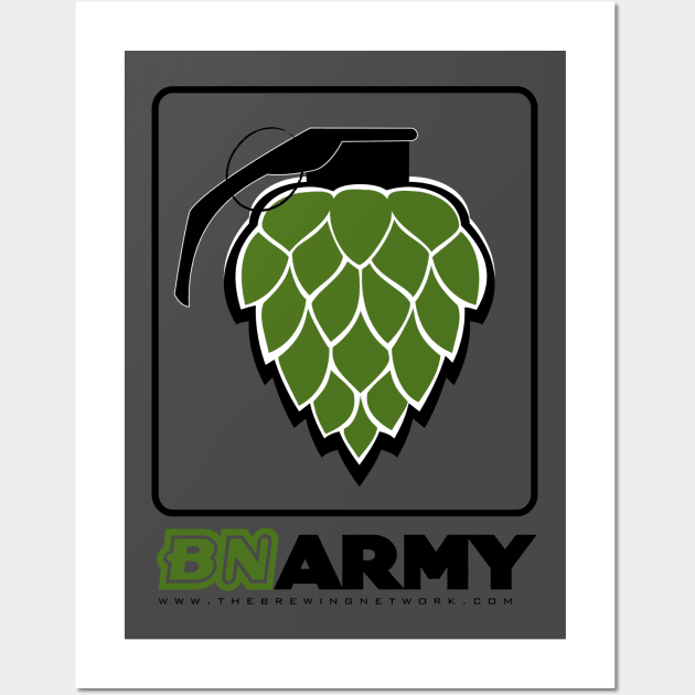 BN ARMY Wall Art by The Brewing Network Shirt Depot